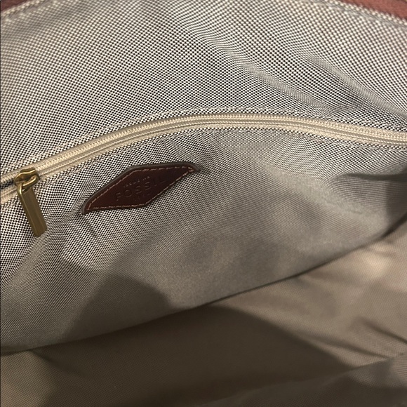Fossil Brown Leather Satchel - Picture 3 of 4
